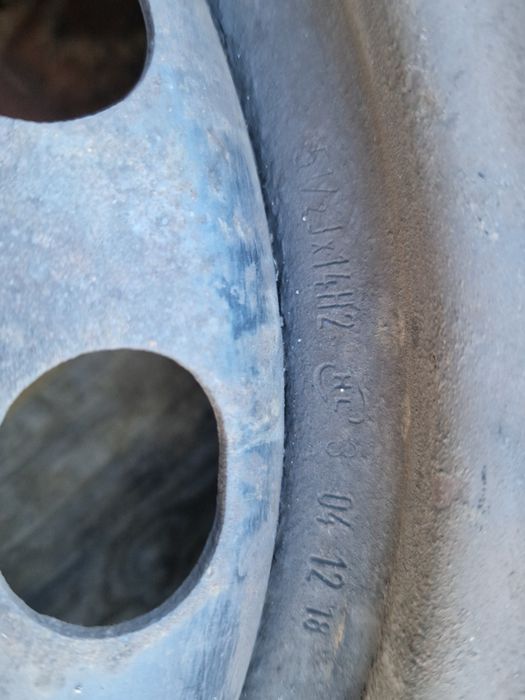 Felgi stalowe 14" 4x100 ET45 5.5Jx14H2 Honda Civic VII 01-05