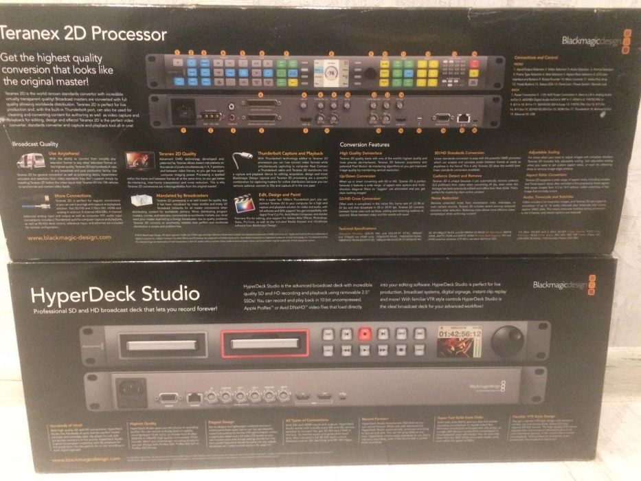 Blackmagic - Kramer - AJA