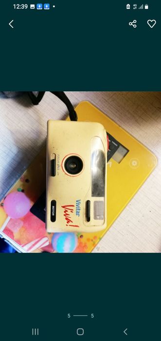 Фотоаппарат мыльница.