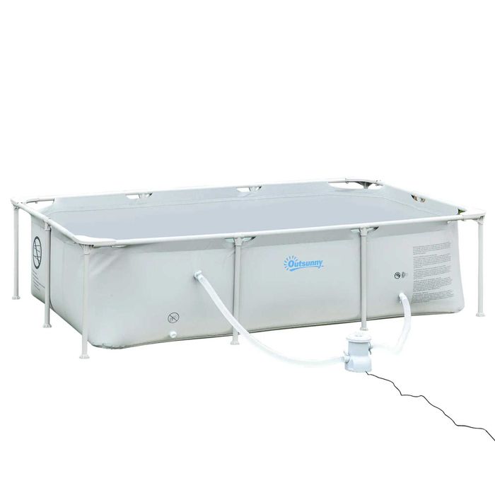 Piscina Desmontável com Estrutura Metálica (Vários Tamanhos)