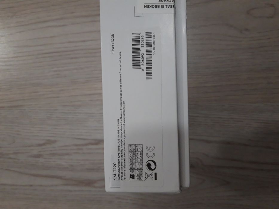 SAMSUNG Galaxy Tab A7 Lite srebrny 32GB SM-T220