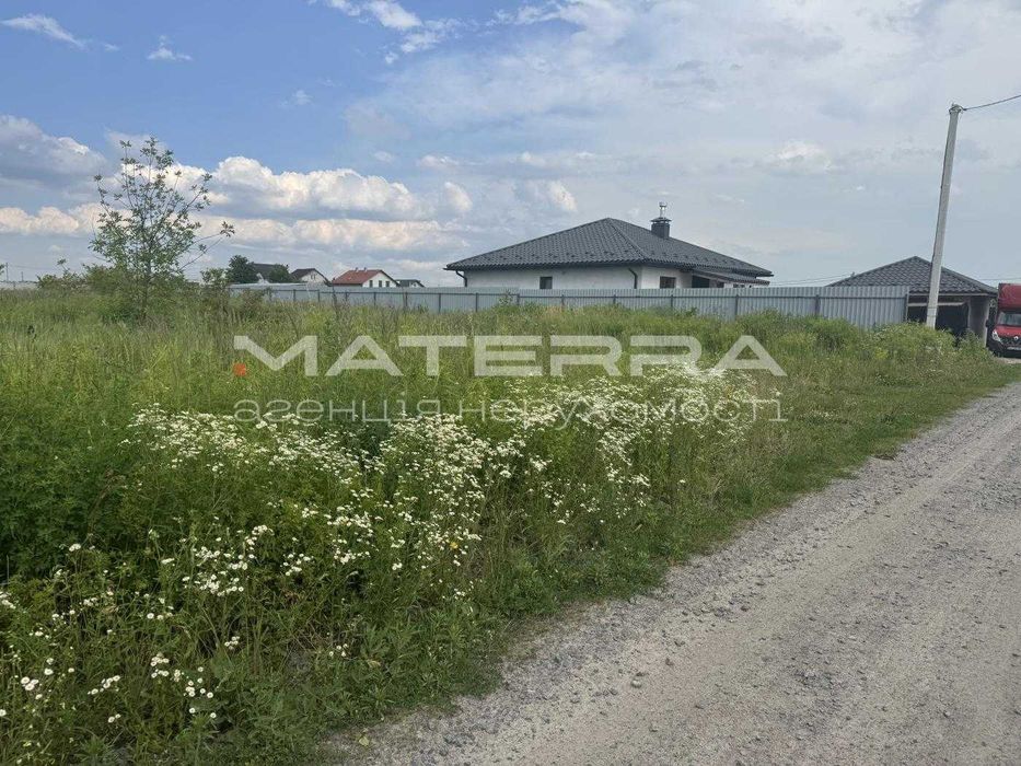 Рівна ділянка 10 сот у Святопетрівському! Фасад 23м, під забудову