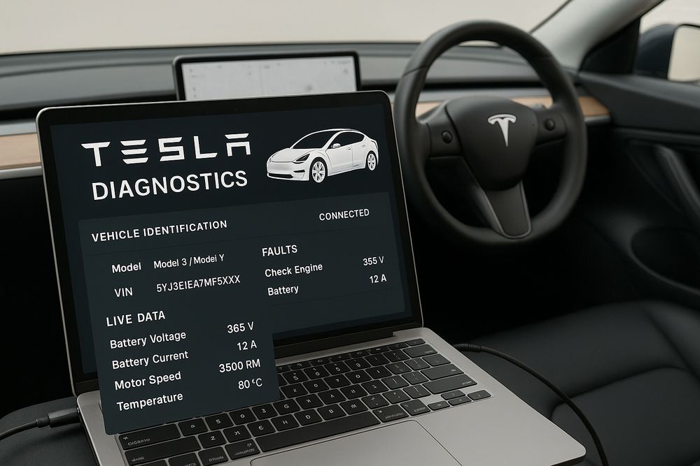 Виїздна діагностика Tesla Toolbox 3