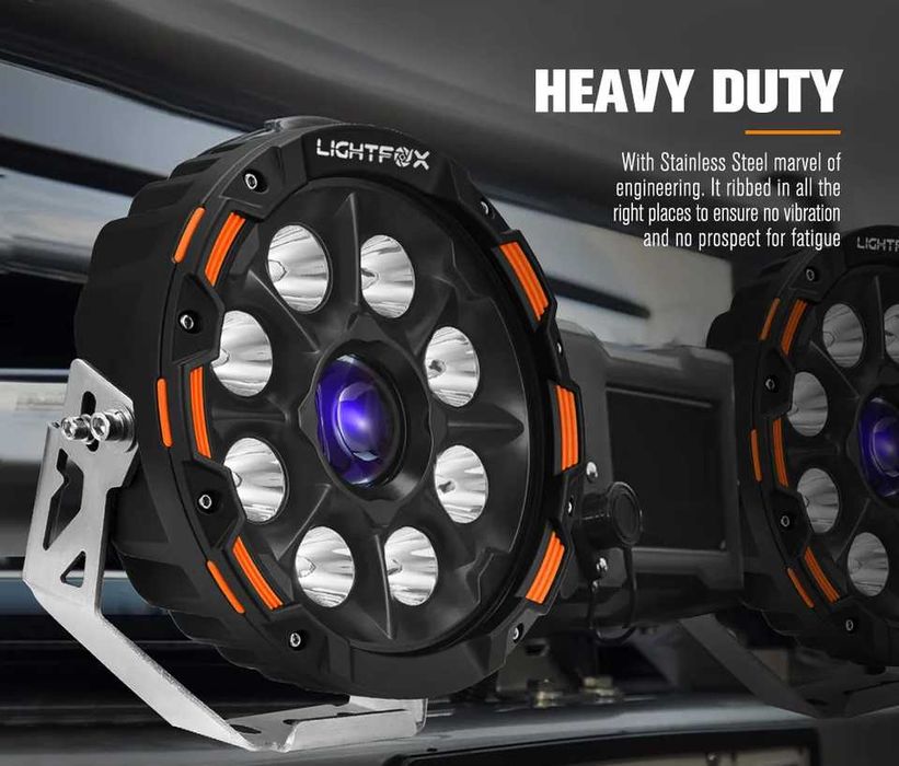 Luz Led Longo alcance offroad +2km