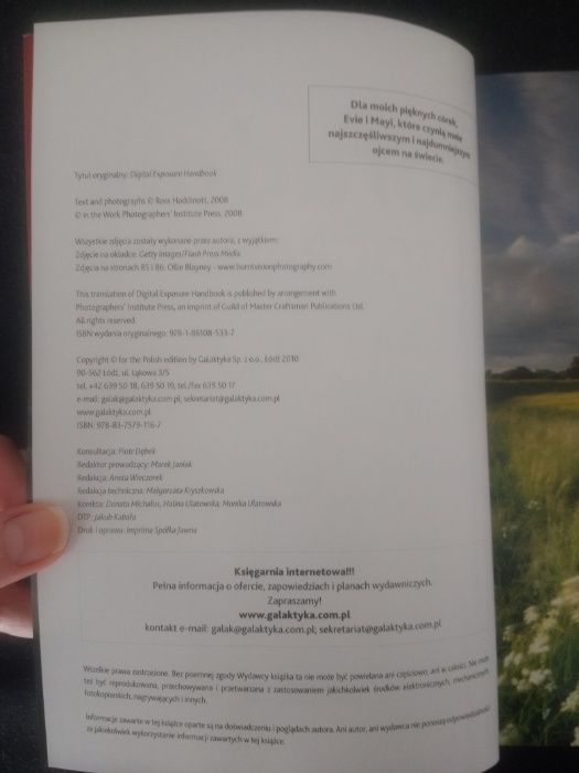 Poradnik Fotograficzny - Ross Hoddinott NOWA