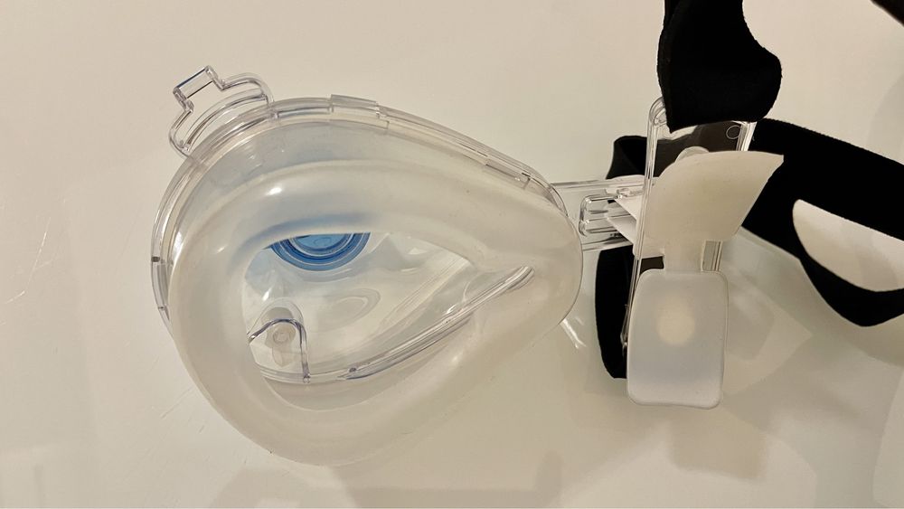 Нова Сіпап маска ротоносова, cpap, біпап, ивл, швл, Resmed