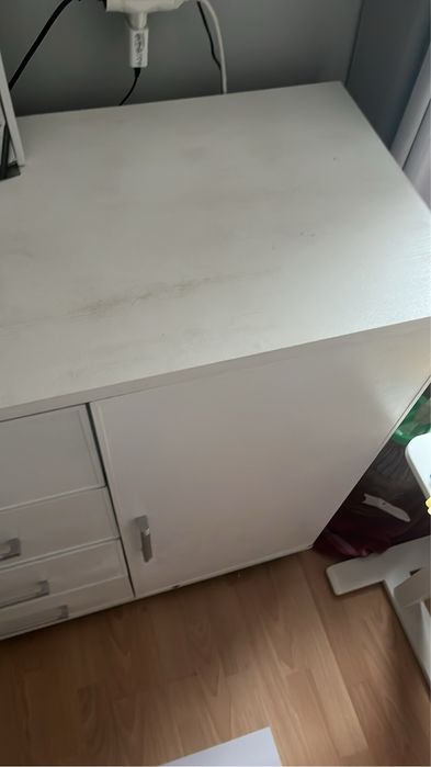 Komoda biala Szuflady