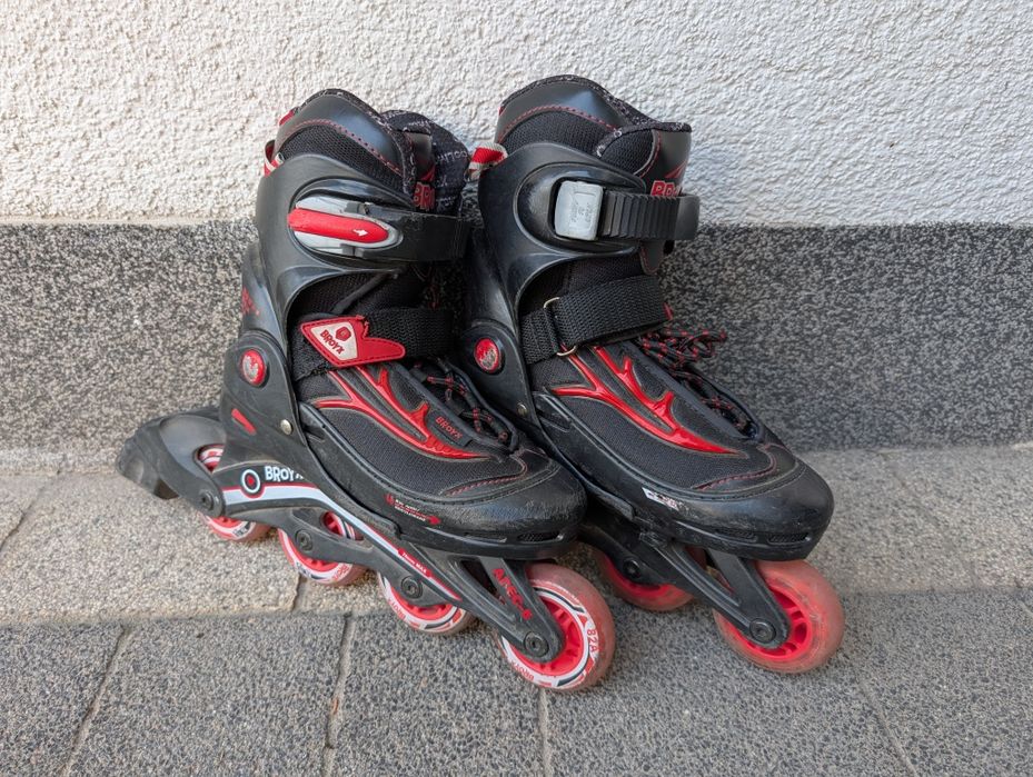 Rolki regulowane BROYX Sprinter 493 – Rozmiar 30-33 – ABEC-5