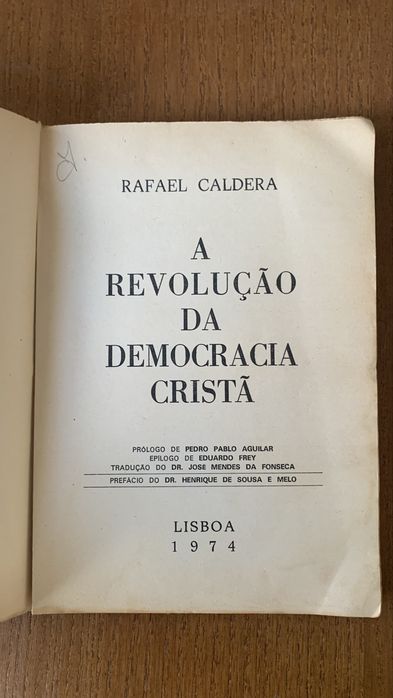 A Revolução da Democracia Cristã