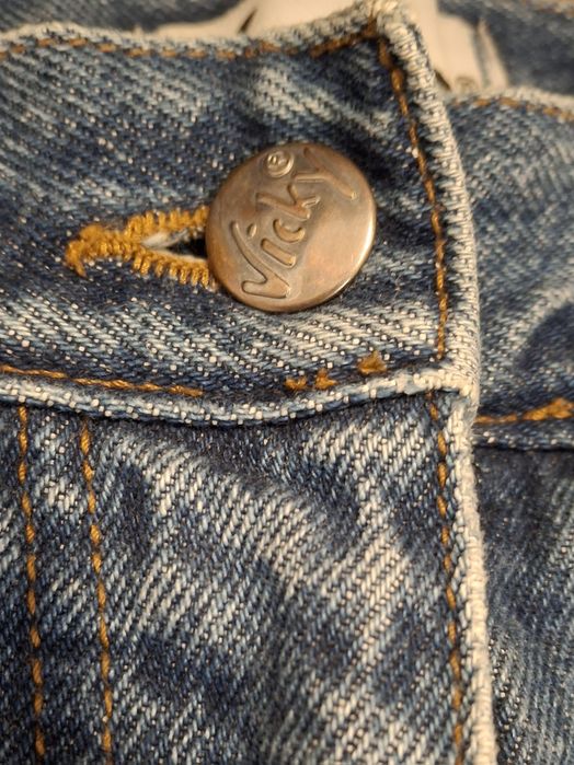 Класичні джинси, висока посадка, 100% денім, Vicky jeans