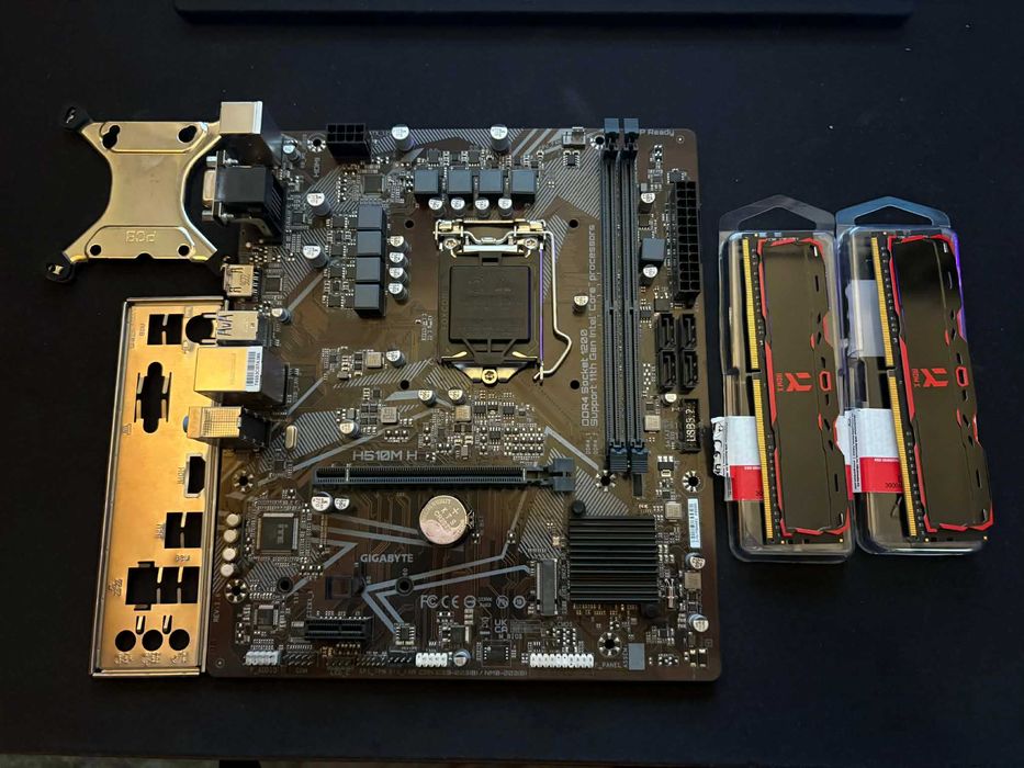Płyta główna Gigabyte H510M H oraz 32Gb ramu GOOD IRDM