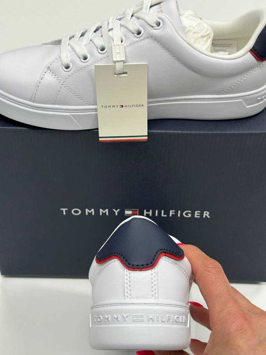 Oryginalne buty skórzane z Włoch TOMMY HILEIGER