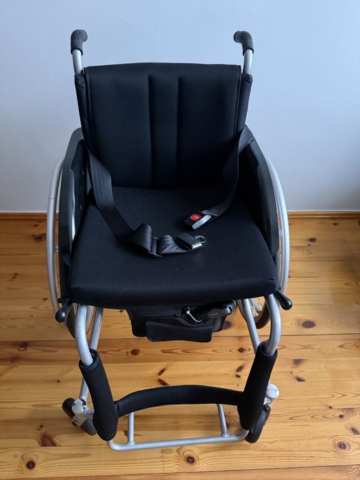 Wózek inwalidzki aluminiowy