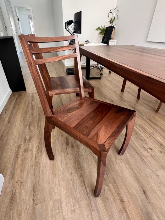 4 Solid Rosewood Chairs - New State64750886233473120