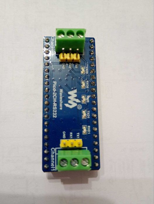 Микроконтроллер Raspberry Pi Pico W + платы расширения (RS232, RS485)