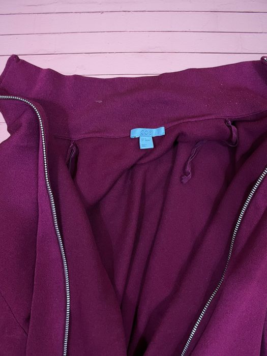 COS roz. M damska bluza rozpinana ze stójką
