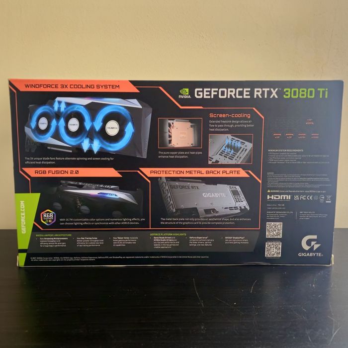 GeForce Gigabyte RTX 3080 TI