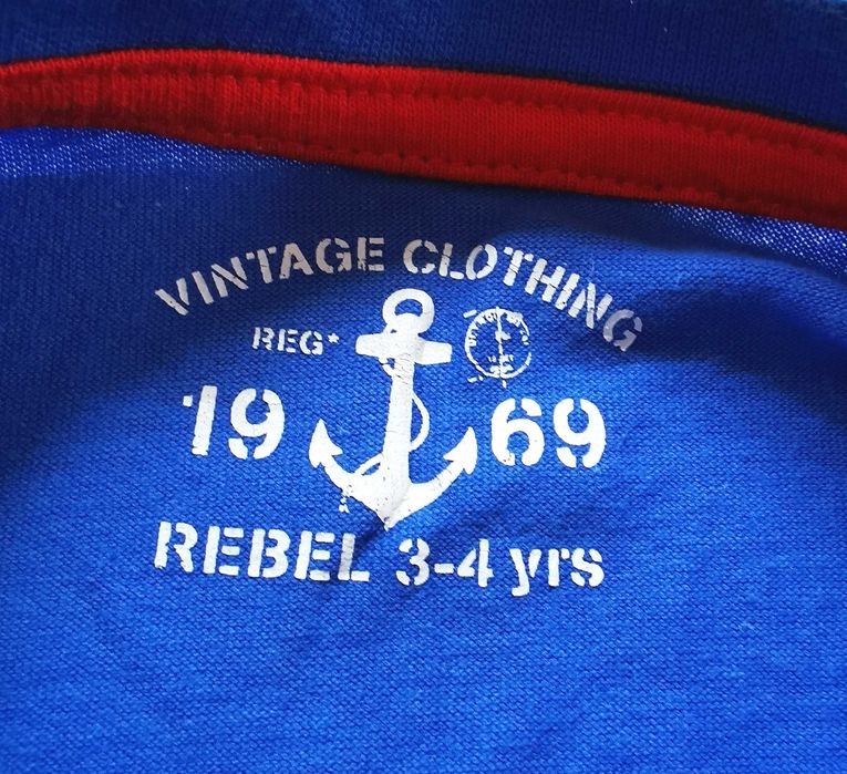 Rebel, nowy T-shirt chłopięcy, 3-4 latka, 104cm.