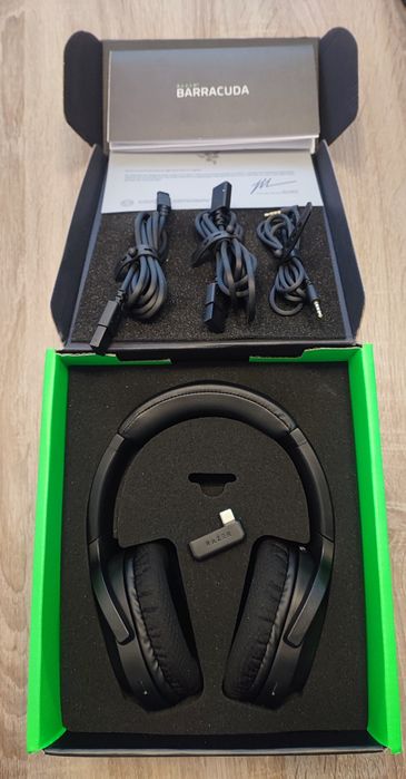 Headset Razer Barracuda Wireless/Bluetooth Preto