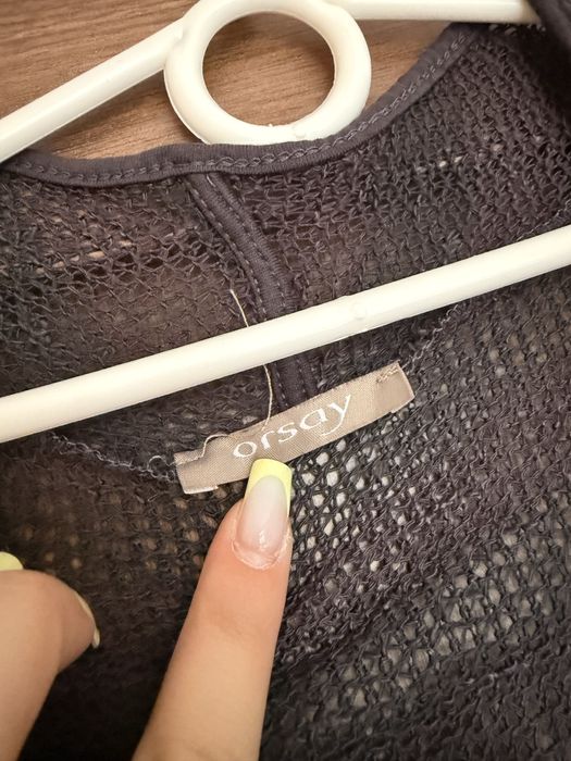 Kardigan dziergany orsay