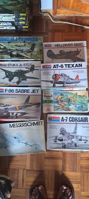 Aviões Kits modelismo