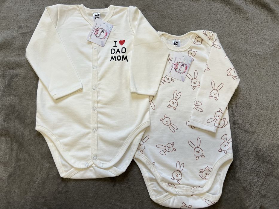 Боді з начісом нові розмір 80 ( 9-12 місяців)