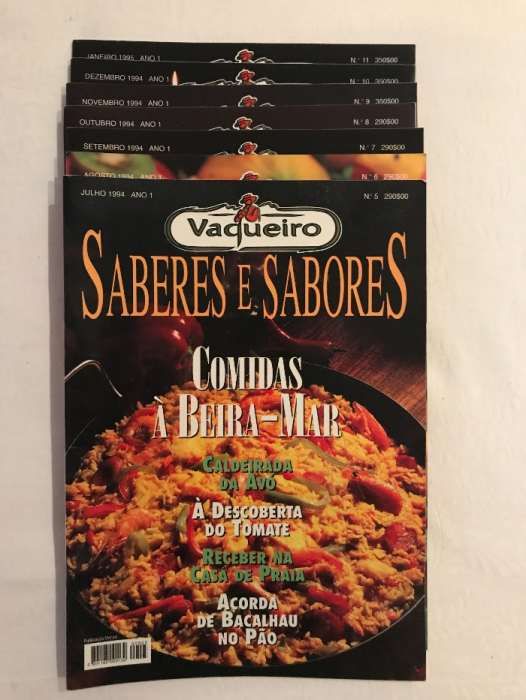 Revistas Vaqueiro "Saberes e Sabores"