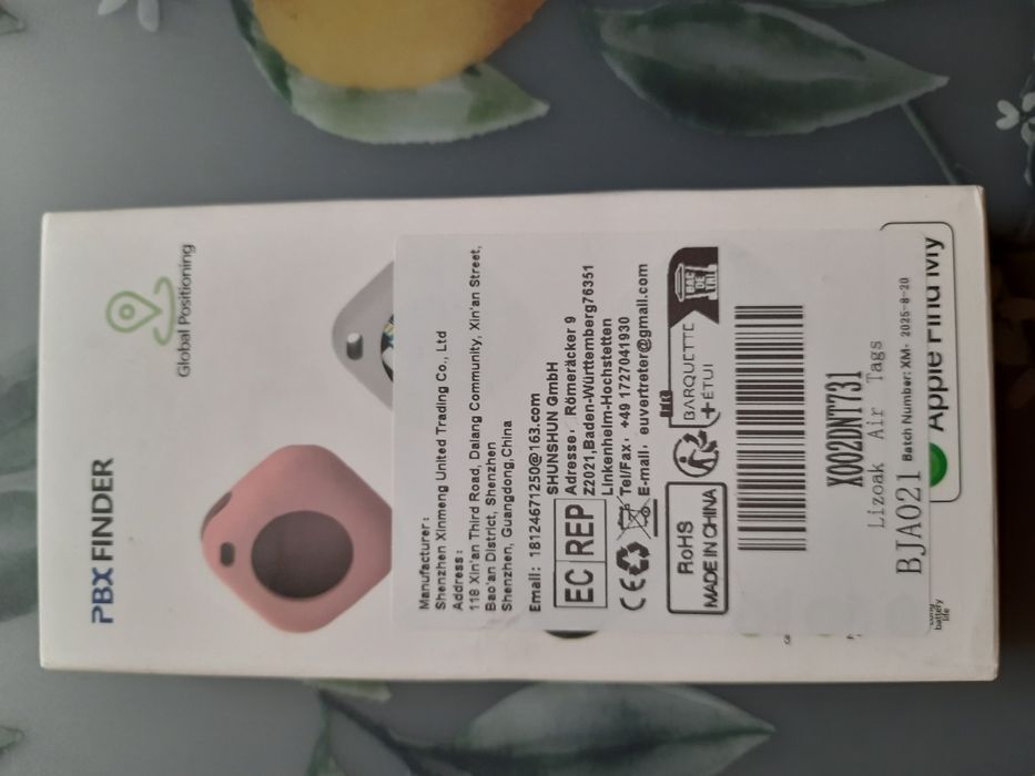 Компактний Bluetooth-трекер