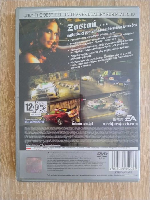 Need for Speed Most Wanted PL - PlayStation 2 - PS2
