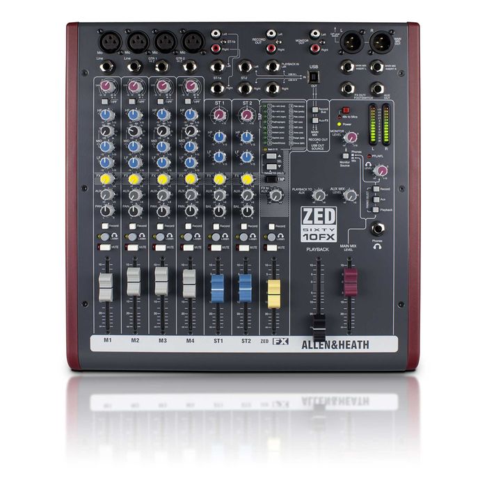 Nowy mikser Allen and Heath ZED-60-10FX