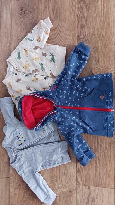 Bluzy chłopięce rozmiar 62