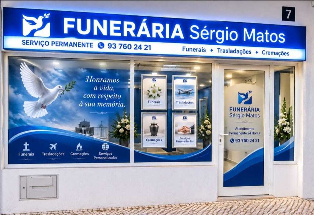 Funerais * Trasladações* Cremações - Agências em Alcochete e Barreiro