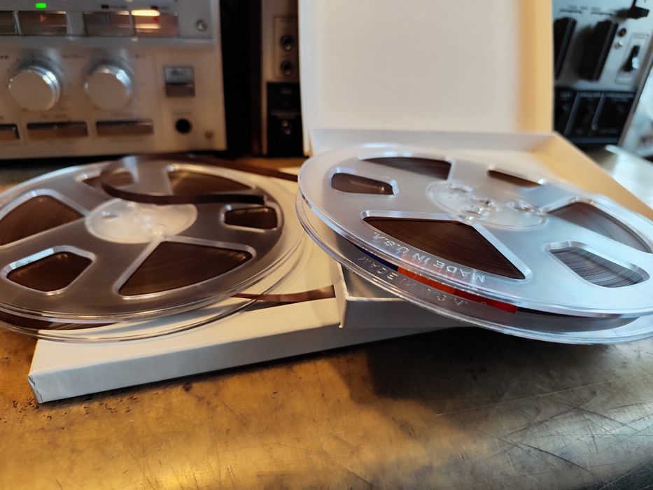 taśma Quantegy USA 18 cm do magnetofonu szpulowego