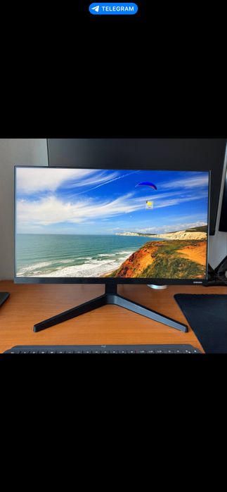 Монітор Samsung F24T350FH 24 дюйма 75 гц 9/10 все в лс договоримся