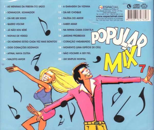 Os 7 Magníficos ‎– Popular Mix 7 CD