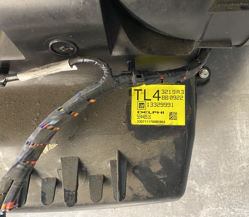 Корпус пічки Опель Астра H печка Opel Astra H