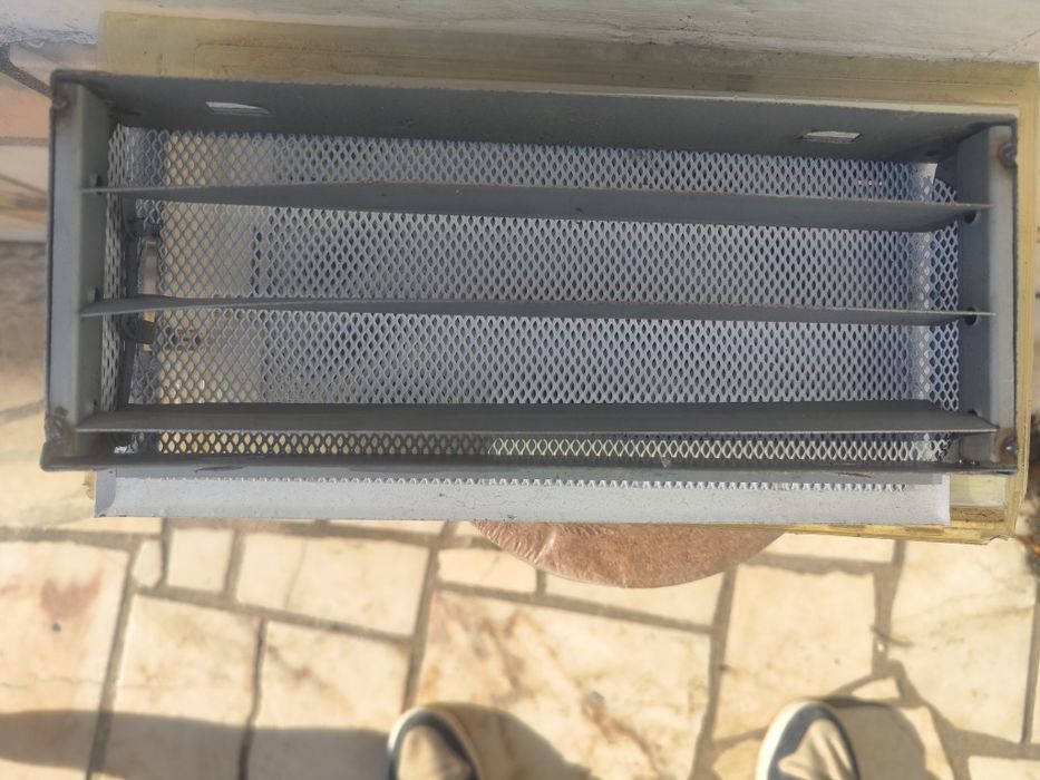 Grelhas de ventilação de ar quente
