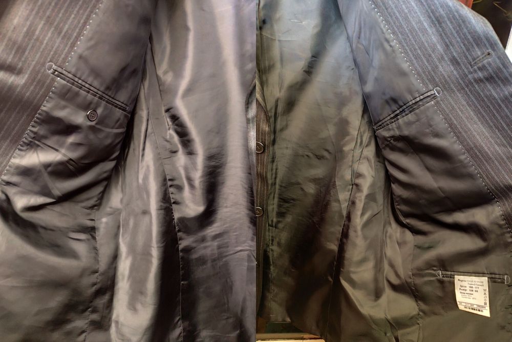 Мужской шерстяной костюм пиджак и брюки Voronin рост 168-177 р.52-54