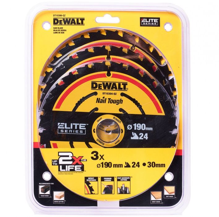 Discos  P/ Serra Circular ELITE SERIES 190mm Dewalt DT10399-QZ