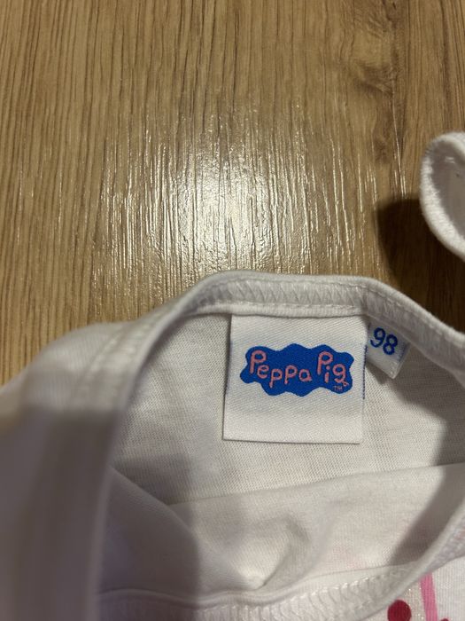 Bluzka na ramiaczkach dziewczęca Peppa Pig roz.98