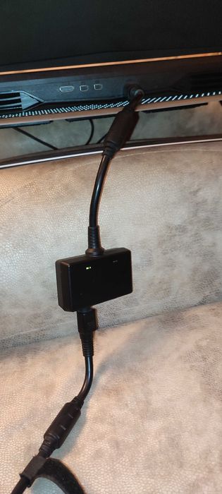 Адаптер Clevo AC-200 для подключения двух блоков питания к ноутбуку