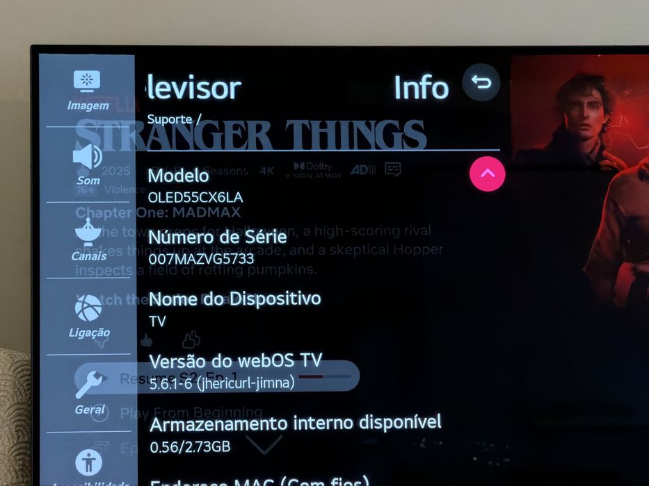 LG OLED CX 55" 4K Smart TV - OLED55CX6LA