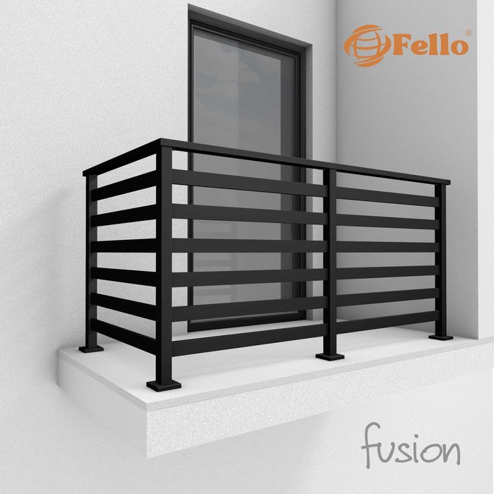 Balustrada taras balkon barierka poręcz RAL