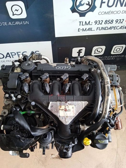 Motor Ford C-Max 2.0 TDCI Ref: G6DD