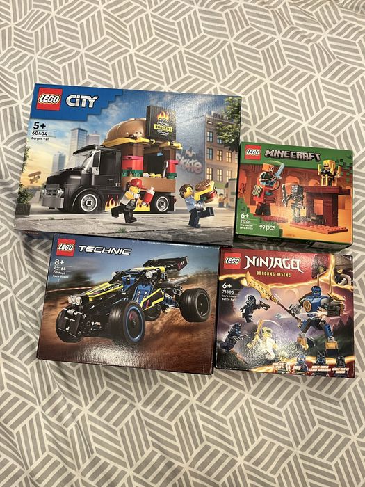 4 Nowe zestawy lego 60404, 42164, 71805, 21266