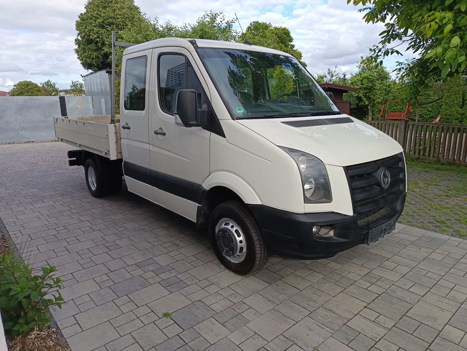 VW Crafter 2.5 TDI 136km 2007 DOKA!! Brygadówka Bliźniak!!