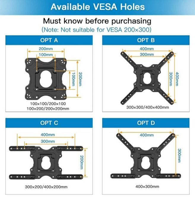 Uchwyt do telewizora 32-55" okazja