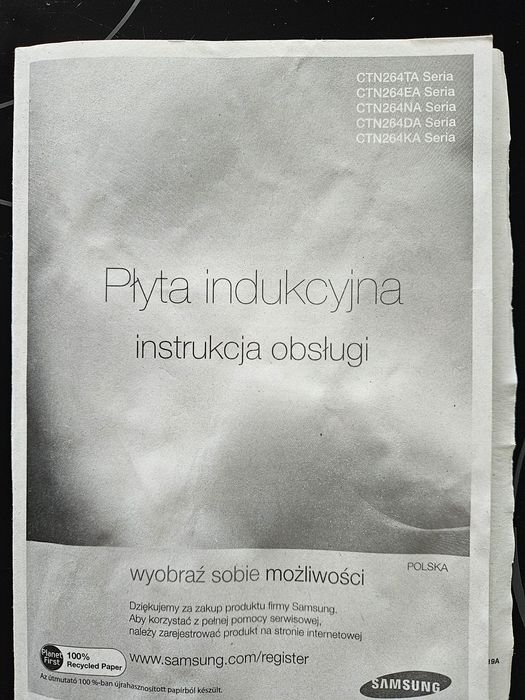 Płyta indukcyjna Samsung