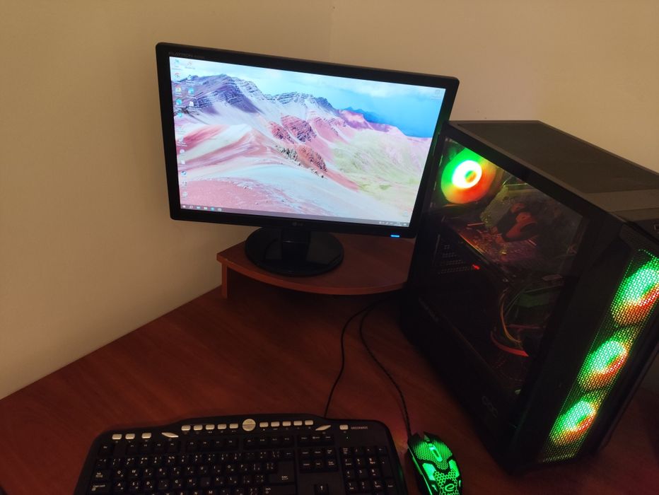 ПК + Комп'ютер • ПК •i5-8400 • RX 570 4GB • ASUS • SSD 256GB • HDD 1TB