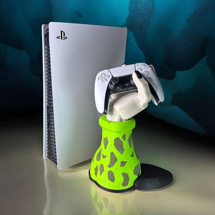 Suporte para Controles PS5/Xbox em Impressão 3D